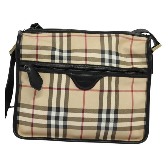 Burberry Nova Check Beige Canvas shoulder - Picture 1 of 10
